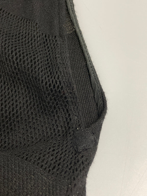 【中古品】【メンズ】 ワイズ MESH ZIP UP VEST YX-Y03-210 メッシュ切替ジップアップベスト トップス Yohji Yamamoto 169-251213-kk-25-min サイズ:1 カラー:ブラック 万代Net店