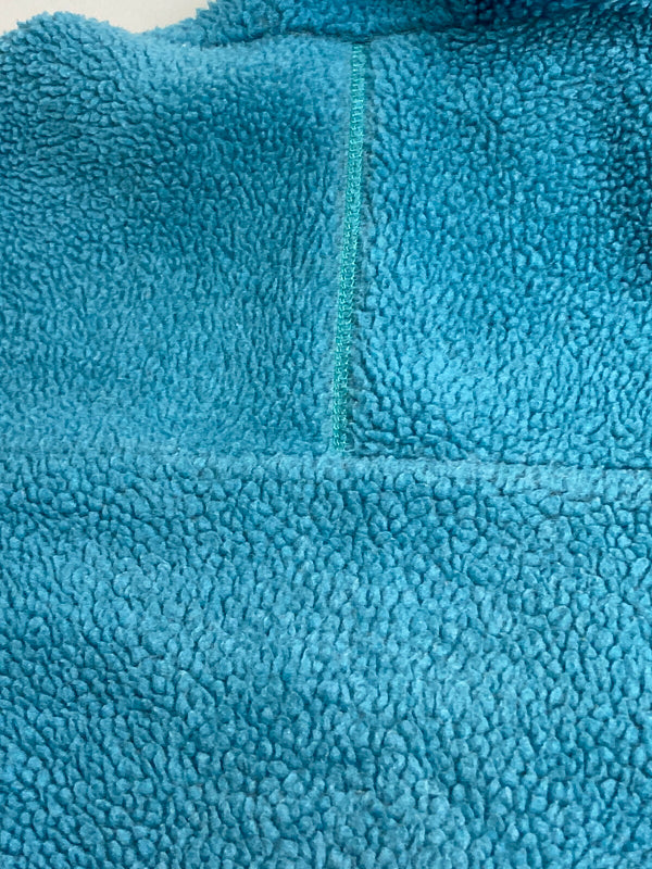 【中古品】【キッズ】 patagonia パタゴニア 90's KIDS FLEECE JACKET 90年代 キッズ フリースジャケット ライトアウター 雪無しタグ 173-251213-kk-23-min サイズ:14 カラー:ターコイズブルー 万代Net店