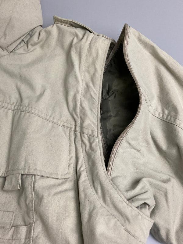【中古品】【メンズ】 コロンビア 90's GRT 2WAY FIELD JACKET 90年代 GRT 2ウェイ フィールドジャケット アウター 144-251210-kk-06-min サイズ:M カラー:グレー 万代Net店