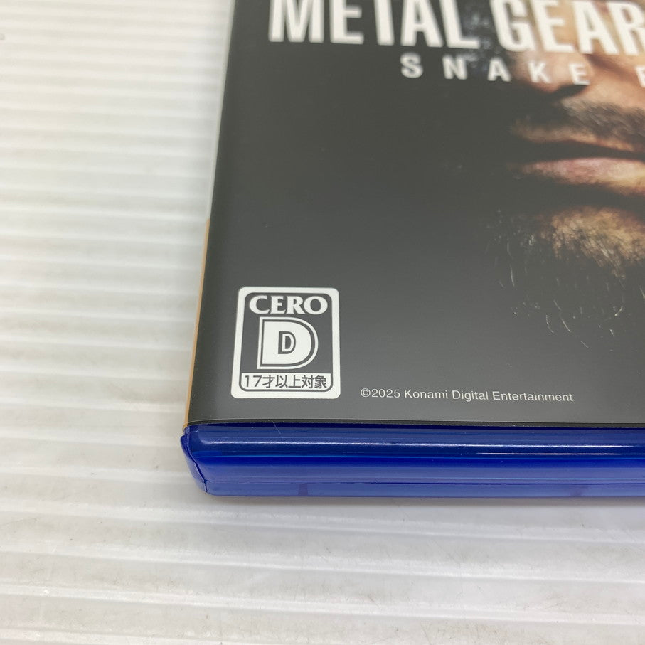 【中古品】 CERO:D METAL GEAR SOLID Δ: SNAKE EATER - PS5 ソニー プレイステーション5 ゲームソフト SONY 026-260120-em-51-min 万代Net店