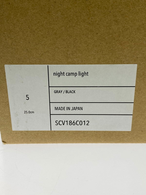 【中古美品】【メンズ】 SUNCORE サンコア NIGHT CAMP LIGHT SCV186C012 ナイトキャンプ ライト スニーカー 靴 162-251213-kk-19-min サイズ:25 5 カラー:GRAY/BLACK 万代Net店