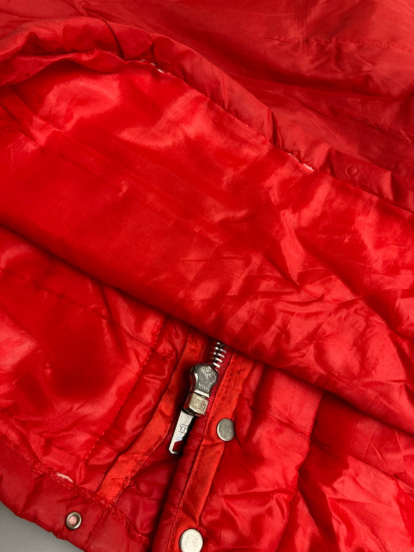 【中古品】【メンズ】 SWINGSTAR スウィングスター 70's RACING JACKET VINTAGE 70年代 中綿 レーシングジャケット アウター ヴィンテージ 146-251213-kk-39-min サイズ:S カラー:レッド 万代Net店