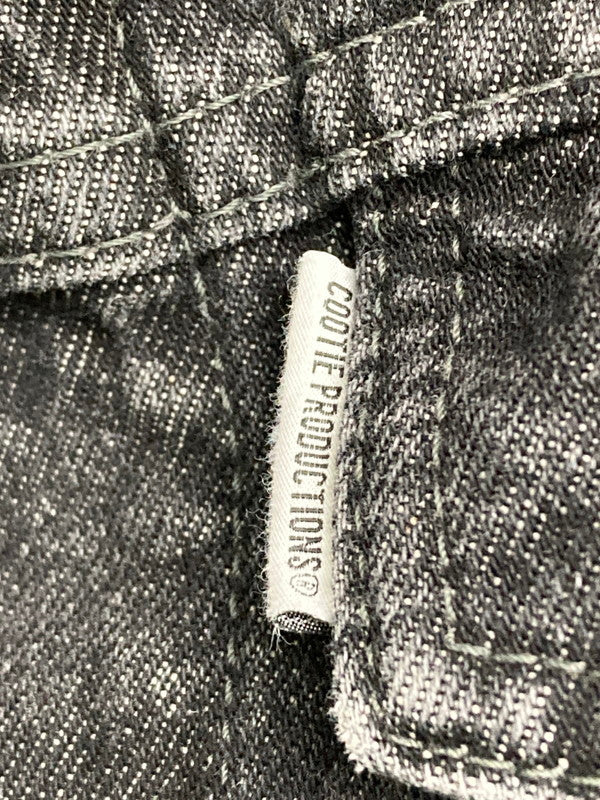 【中古美品】【メンズ】 COOTIE PRODUCTION クーティープロダクションズ 3RD TYPE DENIM JACKET CTE-24S202 デニムジャケット アウター 142-251216-jt-12-min サイズ:XL カラー:ブラック 万代Net店