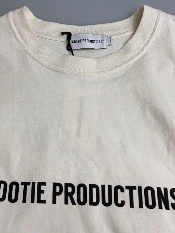 【中古美品】【メンズ】 COOTIE PRODUCTION クーティープロダクションズ MVS JERSEY PRINT S S TEE CTE-24S327 プリント Tシャツ トップス 142-251216-jt-06-min サイズ:XL カラー:アイボリー 万代Net店