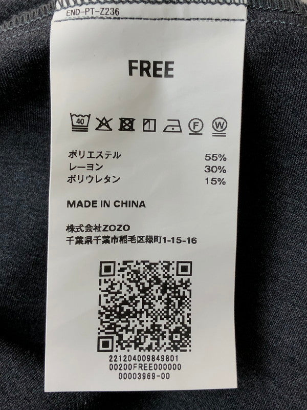 【中古品】【メンズ】 ENDRECHER エンドリケリー ZOZO BONTAN STRAP PANTS ゾゾ ボンタン ストラップ パンツ 151-260426-zi-19-min サイズ:FREE カラー:グレー 万代Net店