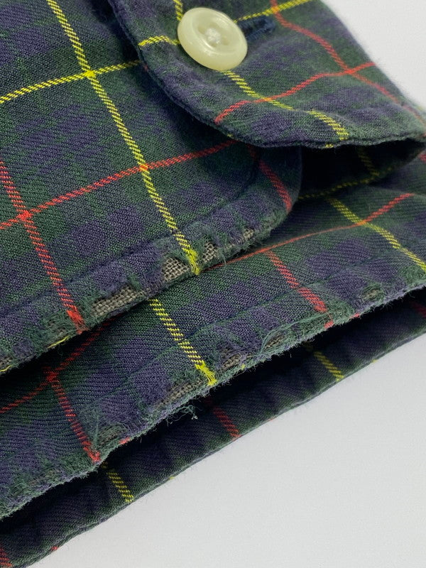 【現状渡し品】【メンズ】 ポロ・ラルフローレン 90S ESTATE SPORT HORSE‐LESS CHECK SHIRT チェックシャツ トップス 146-260321-zi-28-min サイズ:L カラー:マルチカラー 万代Net店