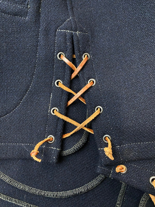 【中古品】【メンズ】 THE MIDSHIPMEN'S EXCHANGE ザ ミッドシップメンズ エクスチェンジ 60-70S CADET COAT カデットコート 60年代 70年代 ヴィンテージ フーディ メンズ アウター 146-260116-em-12-min サイズ:XL カラー:ネイビー 万代Net店