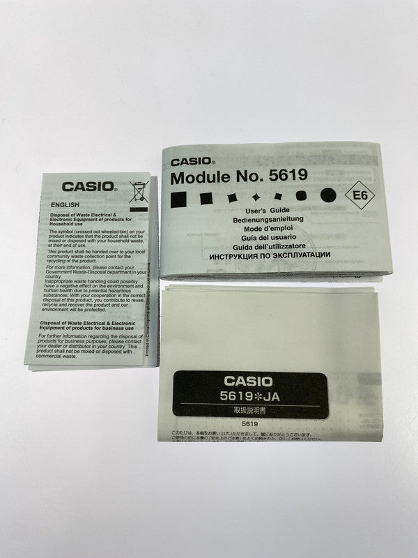 【中古美品】【メンズ】 CASIO カシオ EDIFICE エディフィス アナログ 腕時計 EFR-S572 時計 197-260130-jt-20-min カラー:シルバー 万代Net店