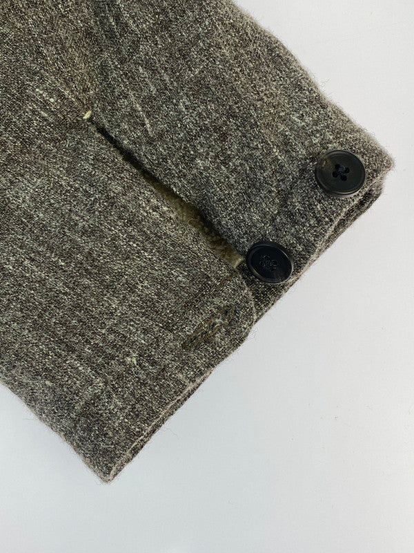 【中古品】【メンズ】 YAECA ヤエカ OVER COAT 99555 オーバーコート メンズ アウター 140-260420-KS-22-min サイズ:M カラー:グレー 万代Net店