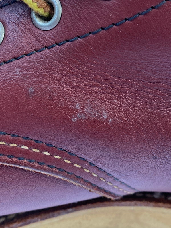 【中古品】【メンズ】 RED WING レッドウィング 90S 刺繍羽タグ IRISH SETTER BOOTS 90年代 アイリッシュセッター ブーツ 靴 164-260130-jt-12-min サイズ:9 E カラー:レッド 万代Net店