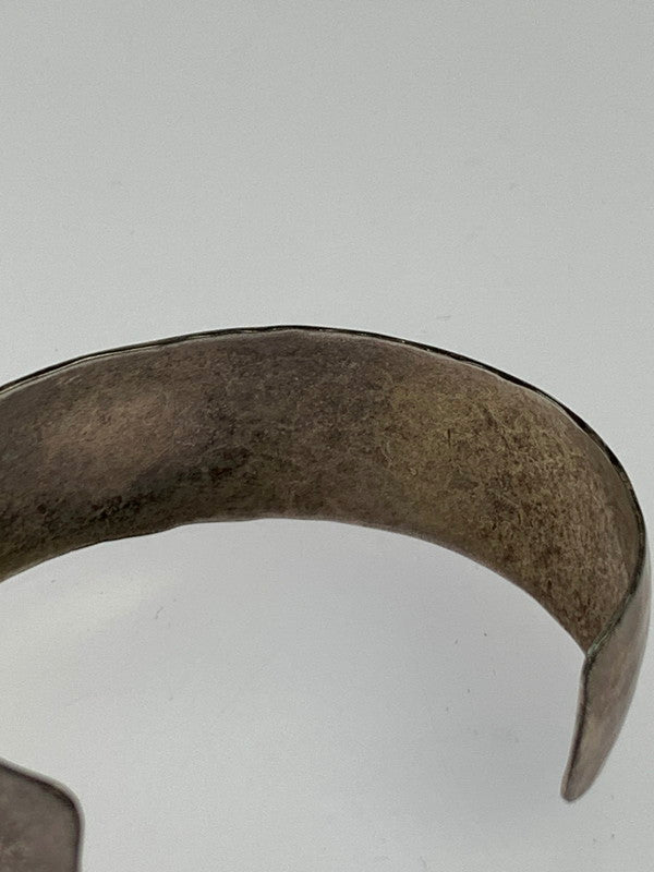 【中古品】【メンズ】 VISVIM ビズビム SILVER HAMMERED TEXTURE BANGLE VINTAGE MEXICAN BANGLE メキシカン バングル アクセサリー 192-260203-AS-28-min カラー:シルバー 万代Net店
