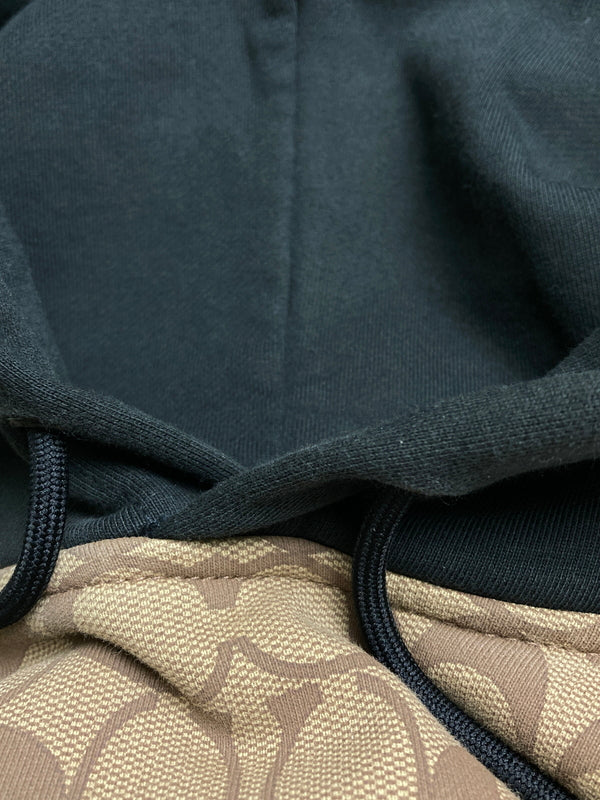 【中古品】【メンズ】 COACH コーチ SIGNATURE HOODIE C7828 シグネチャーフーディー トップス パーカー 141-260201-kk-06-min サイズ:L カラー:ベージュ/ブラック 万代Net店