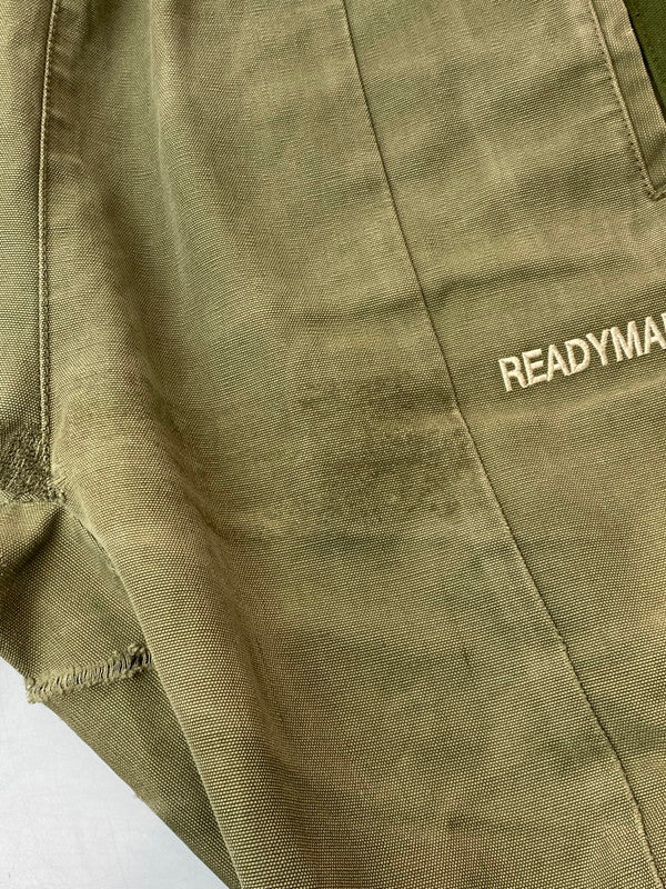 【現状渡し品】【メンズ】 READY MADE レディメイド SIDE SNAP TRACK PANT サイド スナップ トラック パンツ メンズ ボトムス 153-260213-em-08-min サイズ:2 カラー:カーキ 万代Net店