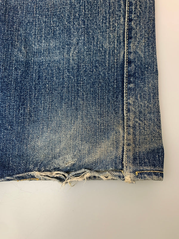 【現状渡し品】【メンズ】 THE FLAT HEAD フラッドヘッド DENIM PANTS 3005C デニムパンツ ボトムス 156-260706-yn-09-min サイズ:W31 L36 カラー:インディゴ 万代Net店