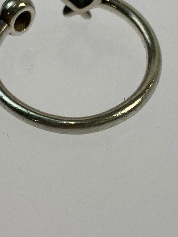 【現状渡し品】【レディース】 ダイヤ1P ラビングハート ワイヤー リング 182-260307-SH-17-min 8号 万代Net店