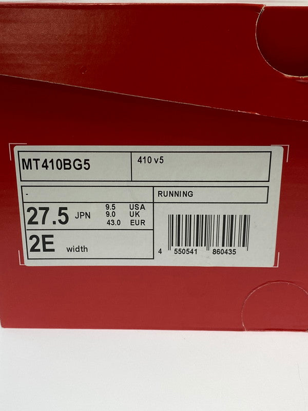 【未使用品】【メンズ】 NEW BALANCE ニューバランス MT410BG5 ローカットスニーカー 靴 シューズ 162-260225-AS-51-min サイズ:27.5cm カラー:グレー 万代Net店