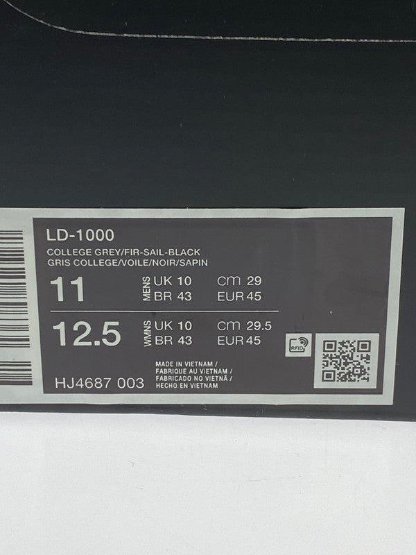 【中古美品】【メンズ】 NIKE ナイキ LD-1000 HJ4687-003 メンズ シューズ 靴 スニーカー 160-260227-em-65-min サイズ:29.0cm カラー:グレー/グリーン 万代Net店