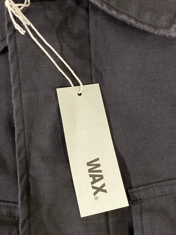 【中古品】【メンズ】 WAX ワックス FATIGUE JACKET WX-0413 ファティーグジャケット メンズ ライト アウター 142-260311-em-53-min サイズ:L カラー:ダークグレー 万代Net店