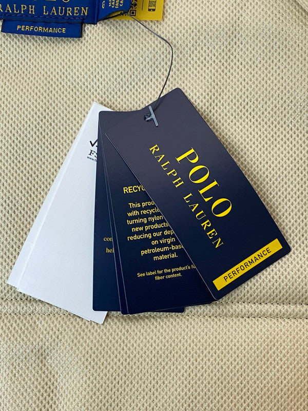 【中古品】【メンズ】 POLO RALPH LAUREN ポロ・ラルフローレン FLEECE VEST MNPOKNI1N220001 フリース ベスト メンズ パイル フリース ハイブリッド 147-260227-em-39-min サイズ:L カラー:クリーム/ネイビー 万代Net店