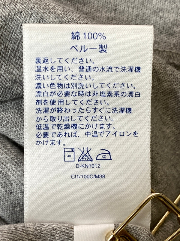 【中古品】【メンズ】 LANDS'END ライズエンド 90S LS POLO SHIRT 90年代 長袖 ポロシャツ トップス 146-260626-jt-03-min サイズ:M カラー:グレー 万代Net店
