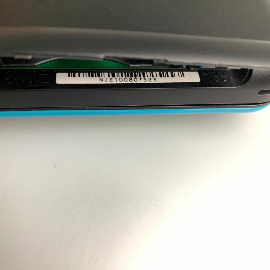 【中古品】 New2DSLL 本体 ニンテンドー2DS LL 本体 ブラック×ターコイズ 任天堂 023-260308-SH-09-min 万代Net店