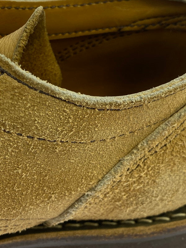 【中古品】【メンズ】 VIBERG ヴィバーグ SUEDE 145 OXFORD BOOTS スエード オックスフォードブーツ 革靴 164-260304-kk-20-min カラー:TAN 万代Net店
