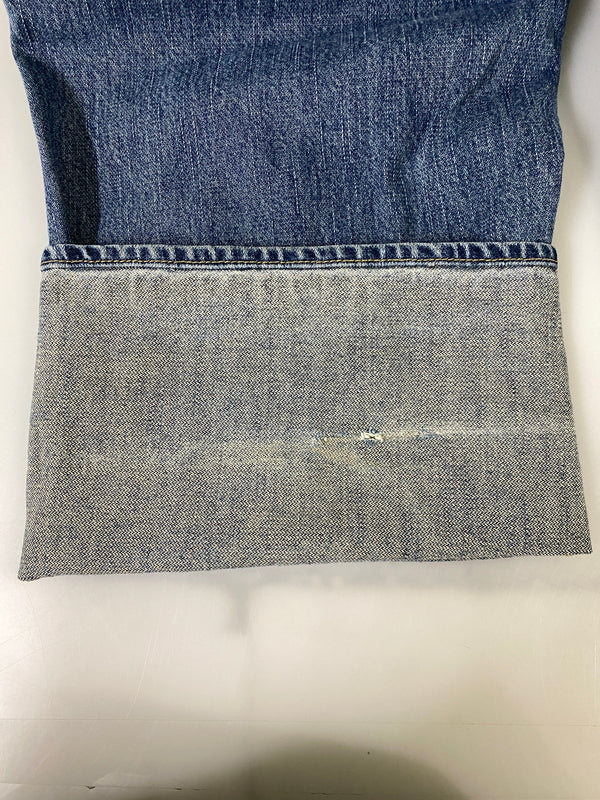 【現状渡し品】【メンズ】 ECHO UNLTD エコー アンリミテッド DENIM CARGO PANTS デニム カーゴ パンツ メンズ ボトムス ジーンズ 157-260720-em-22-min サイズ:32 カラー:インディゴ 万代Net店
