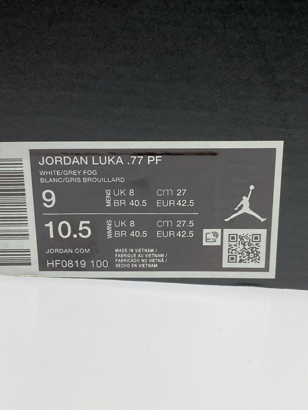 【中古美品】【メンズ】 ナイキ HF0819-003 AIR JORDAN LUKA.77 PF 靴 シューズ スニーカー SNEAKER 160-260320-zi-43-min サイズ:27cm カラー:WHITE/GREY FOG 万代Net店
