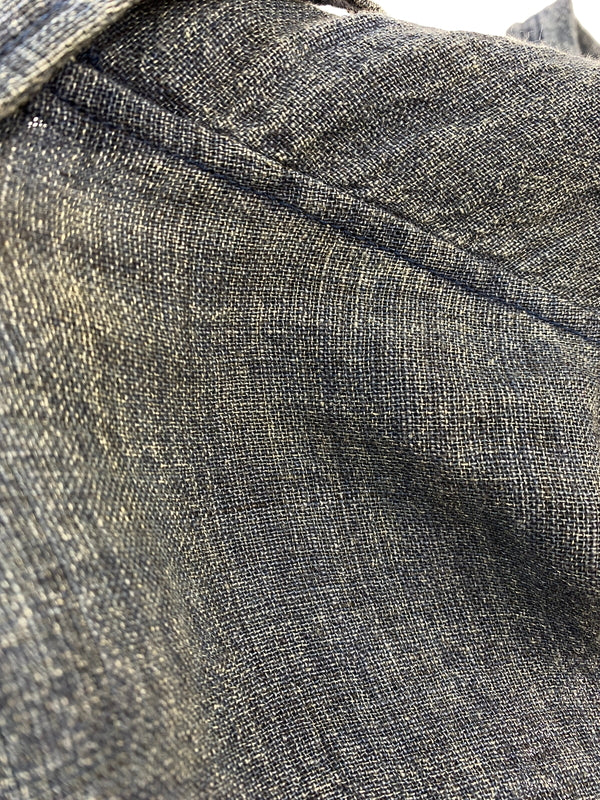 【中古品】【メンズ】 NAZARENO GABRIELLI ナザレノガブリエリ LINEN JACKET リネンジャケット ライトアウター 146-260718-AS-63-min サイズ:48 カラー:ネイビー 万代Net店