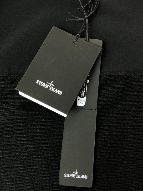 【中古品】【メンズ】 STONE ISLAND ストーンアイランド LOGO PATCH ZIP-UP JACKET L1S151200036S0375 ロゴ パッチ ジップアップ ジャケット メンズ ライト アウター 141-260324-em-18-min サイズ:XL カラー:ブラック 万代Net店
