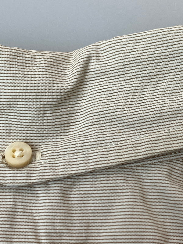 【中古品】【メンズ】 KAPTAIN SUNSHINE キャプテンサンシャイン BIG BUTTON-DOWN SHIRT KS9SSH10 ビッグ ボタンダウンシャツ メンズ トップス 140-260403-em-16-min サイズ:40 カラー:ベージュ系 万代Net店