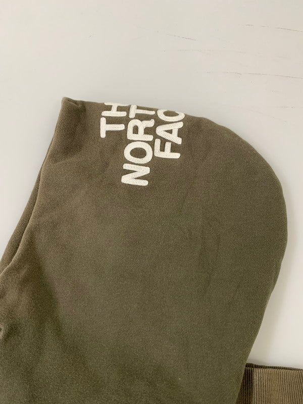 【中古品】【メンズ】 THE NORTH FACE ザ・ノースフェイス NT62130 REARVIEW FULL ZIP HOODIE フルジップパーカー 144-260416-AS-10-min サイズ:M カラー:カーキ 万代Net店