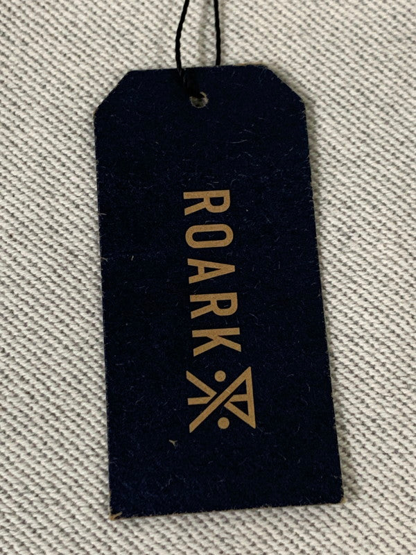 【中古美品】【メンズ】 ROARK ロアーク MEDIEVAL LOGO HOODED SWEAT フルジップパーカー 144-260416-AS-9-min サイズ:M カラー:グレー 万代Net店