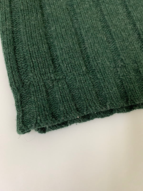 【中古品】【メンズ】 POLO RALPH LAUREN ポロ・ラルフローレン LAMB WOOL LS KNIT 146-260416-AS-4-min サイズ:L カラー:グリーン 万代Net店