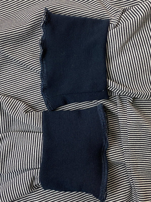 【中古品】【メンズ】 FRESHSERVICE フレッシュサービス MICRO BORDER L S TEE FSC261-70168 マイクロボーダー ロングスリーブ Tシャツ 長袖 ロンT メンズ トップス 140-260521-em-18-min サイズ:M カラー:ネイビー系(ストライプ) 万代Net店