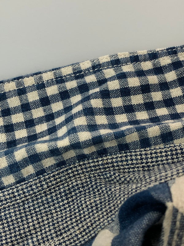 【中古品】【メンズ】 NIGEL CABOURN ナイジェルケーボン 8070010057 MULTI CHECK SHIRT マルチチェックシャツ 145-260426-zi-25-min サイズ:44 カラー:ブルー 万代Net店