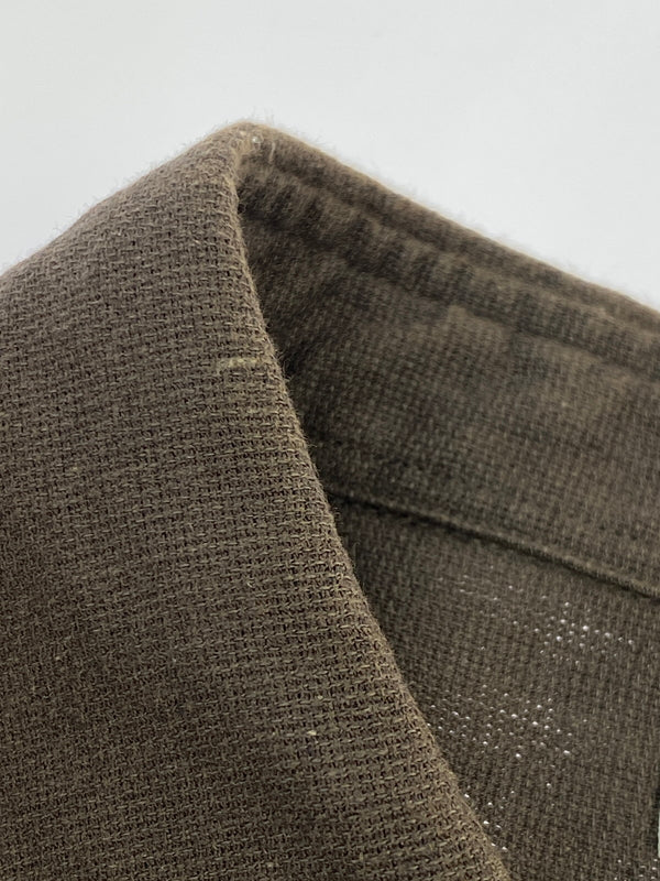 【中古品】【メンズ】 STEVEN ALAN スティーブン アラン パナマレギュラーカラーショートスリーブシャツ 8116-186-0354 半袖シャツ メンズ トップス 140-260617-KS-03-min サイズ:M カラー:ブラウン 万代Net店