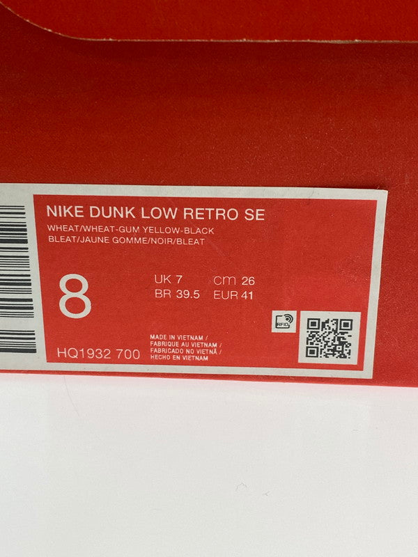 【中古美品】【メンズ】 NIKE ナイキ DUNK LOW RETRO SE HQ1932-700 ダンク ロー レトロ エスイー 靴 シューズ スニーカー SNEAKER 160-260430-KS-06-min サイズ:26cm US8 カラー:ブラウン系 万代Net店