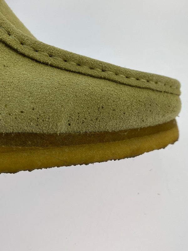 【中古品】【メンズ】 CLARKS クラークス 11826 WALLABEE BOOT MAPLE SUEDE ワラビーブーツ 靴 シューズ 164-260503-AS-65-min サイズ:UK8 1/2 カラー:ベージュ 万代Net店