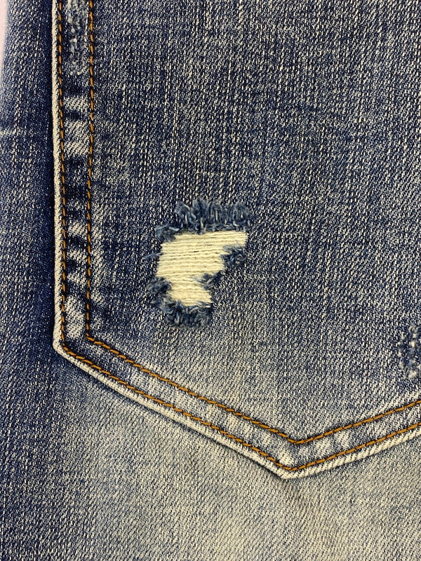 【現状渡し品】【メンズ】 MNML ミニマル SKINNY DENIM PANTS スキニー デニム パンツ メンズ ボトムス ジーンズ ジーパン 153-260518-em-46-min サイズ:32 カラー:インディゴブルー 万代Net店