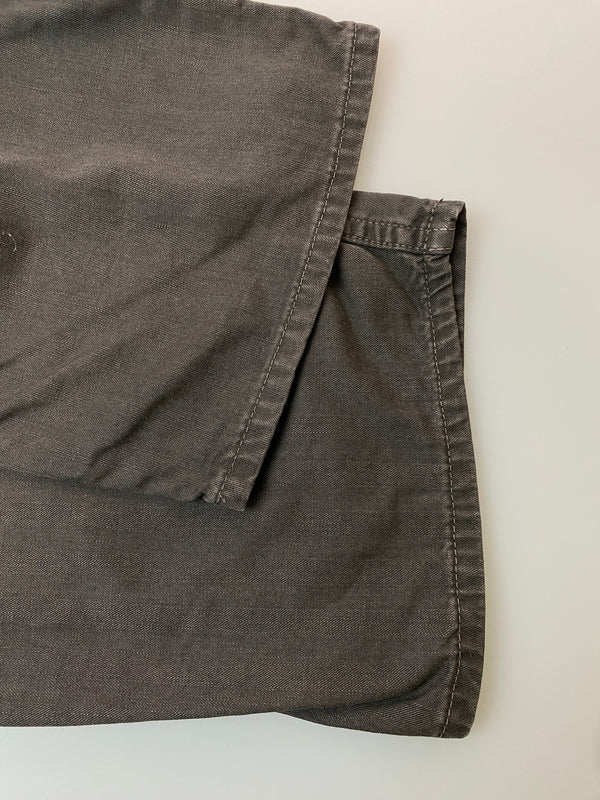 【中古品】【メンズ】 OR SLOW オアスロウ ヘリンボーン ワークパンツ メンズ ボトムス 151-260524-em-35-min サイズ:M カラー:グレー 万代Net店