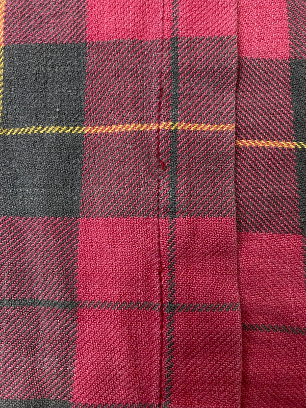【現状渡し品】【メンズ】 RALPH LAUREN ラルフローレン CHECK FLANNNEL ELBOW PATCH SHIRT チェック フランネル エルボーパッチ シャツ メンズ トップス 146-260524-em-32-min サイズ:LL カラー:レッド系(チェック柄) 万代Net店