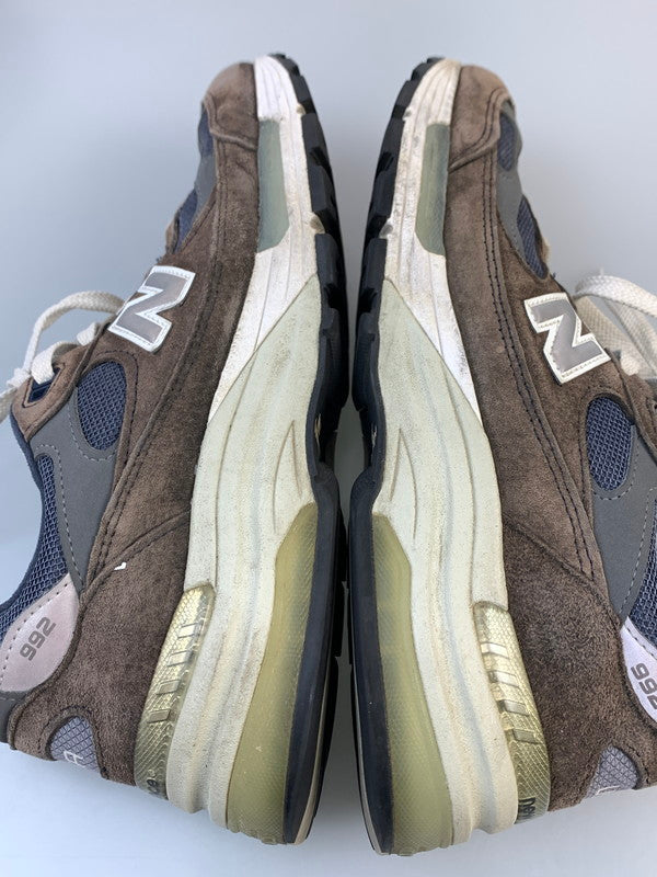 【ジャンク品】【メンズ】 NEW BALANCE ニューバランス M992GG MADE IN USA ローカット スニーカー 靴 162-260509-kk-05-min カラー:NAVY 万代Net店