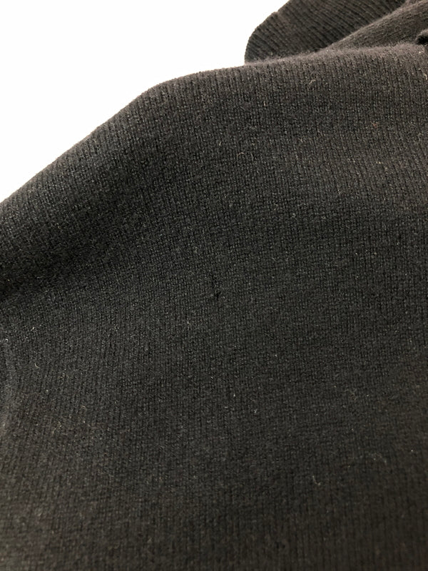 【現状渡し品】【メンズ】 TASSO ELBA タッソ エルバ CASHMERE KNIT POLOSHIRT カシミア ニット ポロシャツ 長袖 トップス 146-260519-yn-28-min サイズ:L カラー:ブラック 万代Net店