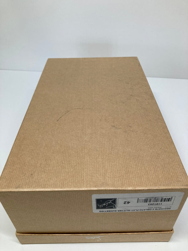 【中古品】【メンズ】 Christian Louboutin クリスチャン・ルブタン SEAVASTE 2 ORLATO FLAT GLITTER SUNSET/GG 1191293 スニーカー 靴 183-260726-kk-12-hon サイズ:42 カラー:AB/SILVER 万代Net店