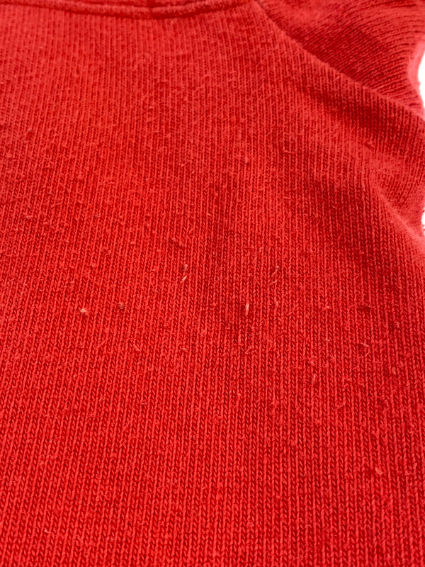 【現状渡し品】【メンズ】 CHAMPION チャンピオン ランタグ MURRAY RIVER 1824 SS TOPS 半袖Tシャツ ショートスリーブ スウェット 148-260718-AS-64-min サイズ:M カラー:レッド 万代Net店