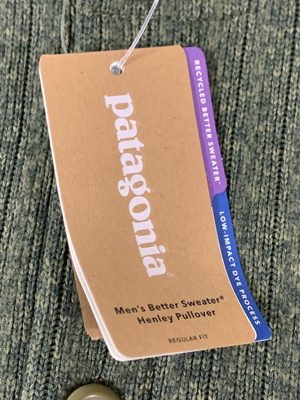【中古美品】【メンズ】 PATAGONIA パタゴニア BETTER SWEATER HENLEY 25305 ベターセーター ヘンリー メンズ トップス 144-260520-KS-15-min サイズ:S カラー:グリーン 万代Net店