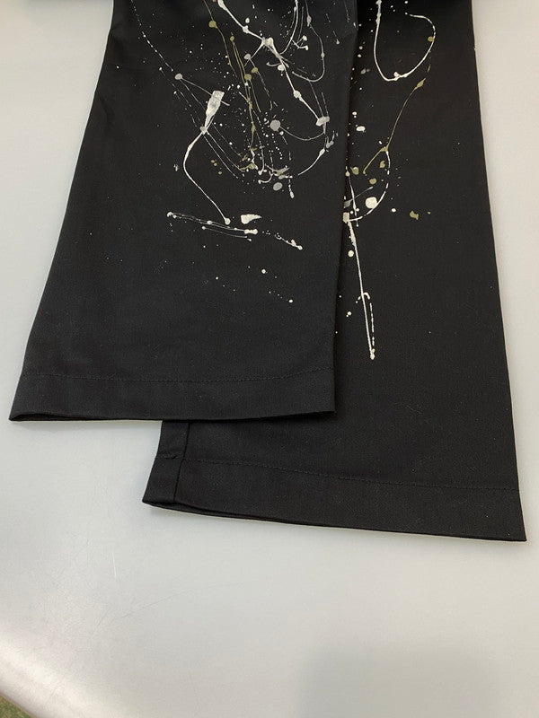 【中古品】【メンズ】 SAPEUR サプール PAINT PANT ペイントパンツ スケーター チノパン 153-260606-kt-07-min サイズ:L カラー:ブラック 万代Net店