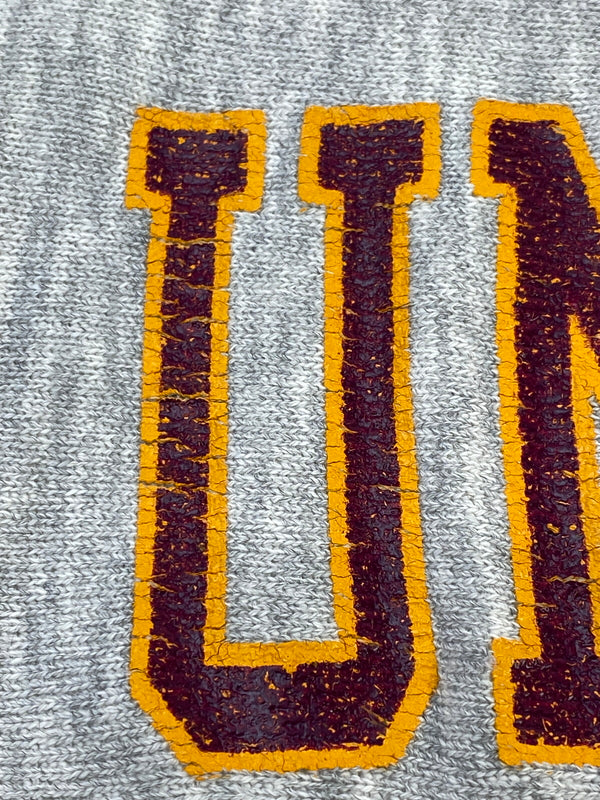 【現状渡し品】【メンズ】 CHAMPION チャンピオン 90's BLOOMSBURS UNIVERSITY REVERE WEAVE SWEATSHIRT リバースウィーブ スウェットシャツ トレーナー トップス 146-260529-yn-03-min サイズ:L カラー:ライトグレー 万代Net店