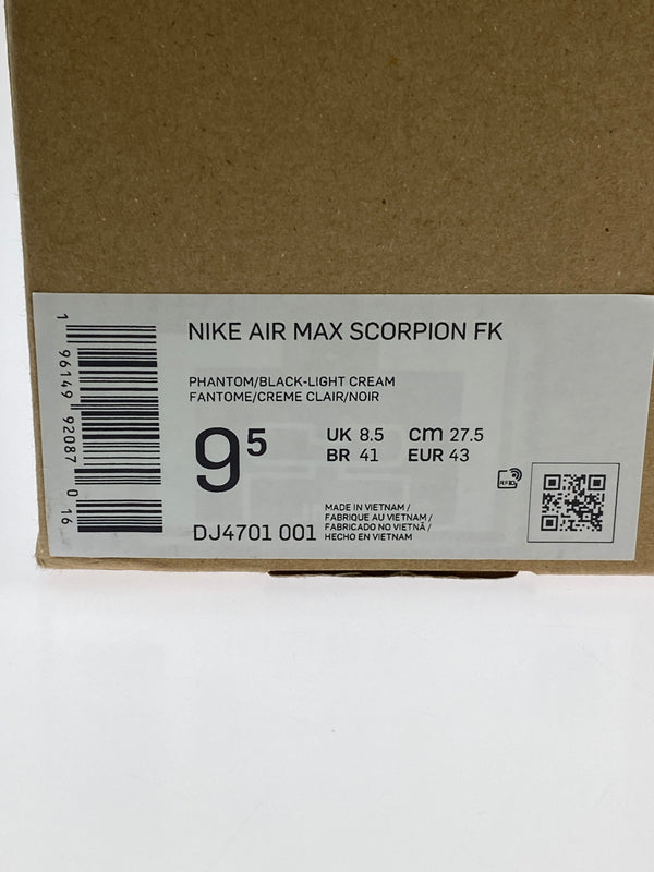 【中古品】【メンズ】 NIKE ナイキ AIR MAX SCORPION DJ4701-001 エアマックス スコーピオン スニーカー メンズ シューズ 靴 160-260524-em-01-min サイズ:27.5cm カラー:LEMON WASH 万代Net店